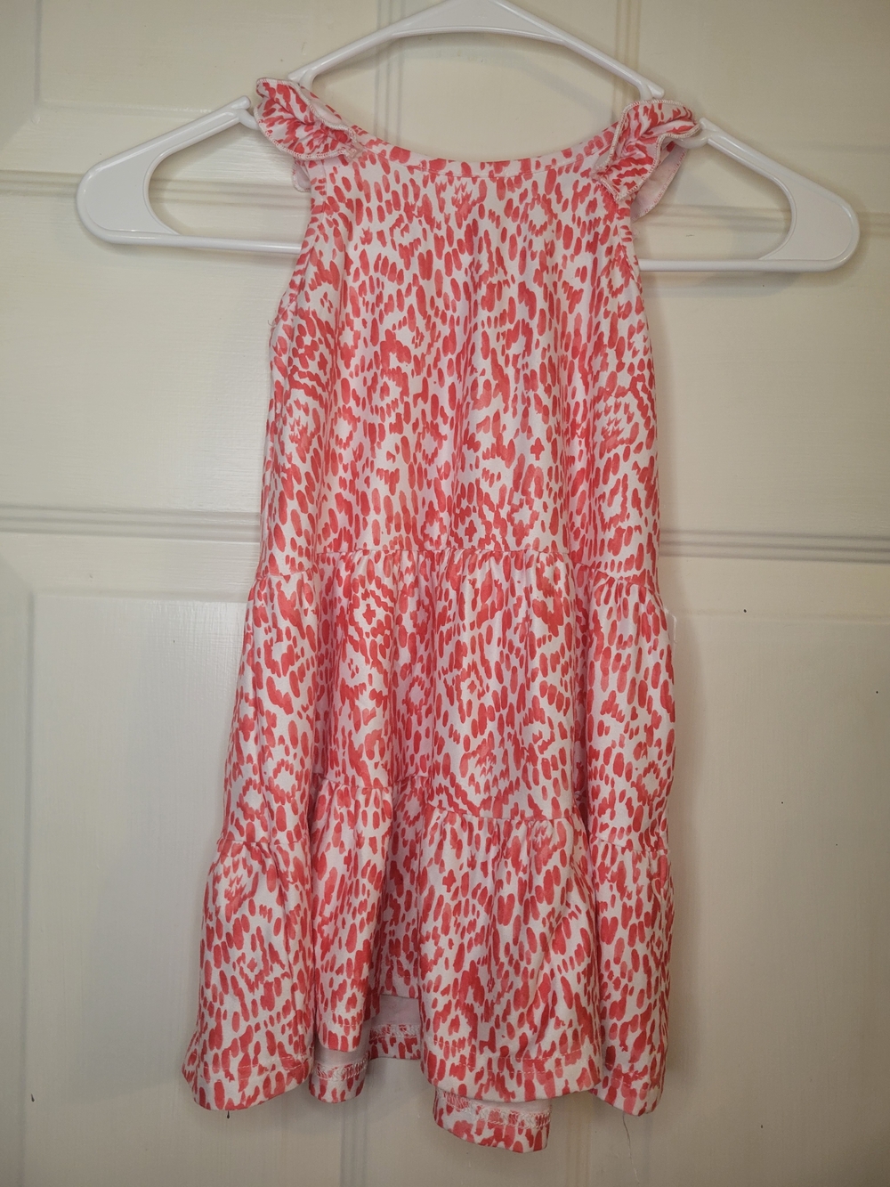 Tommy Bahama Pink & White Printed Ruffle Sundress - Picture 2 of 6